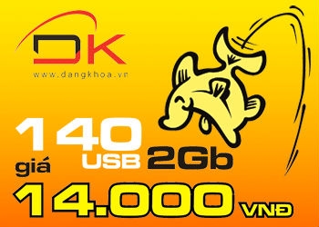 USB 2GB giá 14.000 đồng tại Đăng Khoa